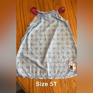 Frozen themed swim coverup